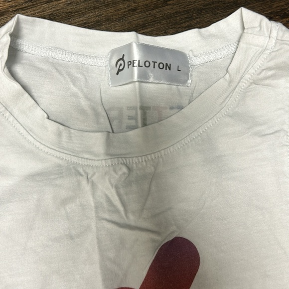 Peloton Better is In Us Tee, size large - Picture 3 of 7
